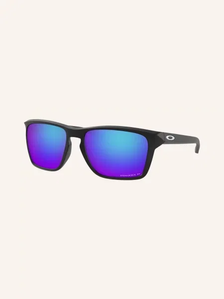 Oakley Sluneční Brýle matná černá/ polarizovaná modrá černé