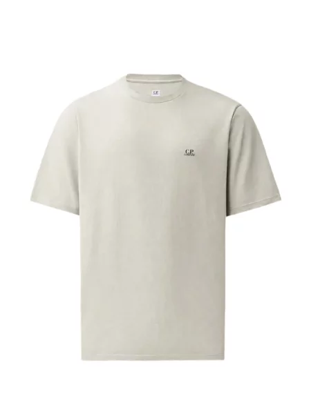 Scurt tricou C.p. Company din jerseu gri