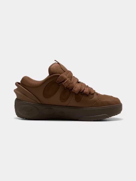 Жіночі Кросівки повсякденні PUMA La Francé Mocha Mix комбінований верх коричневий