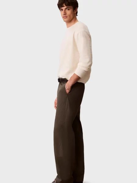 Штани Calvin Klein оливкові