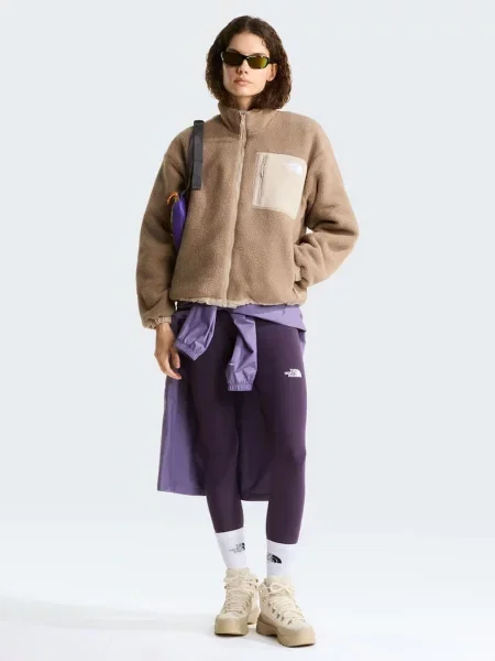 Куртка The North Face двусторонняя бежевая