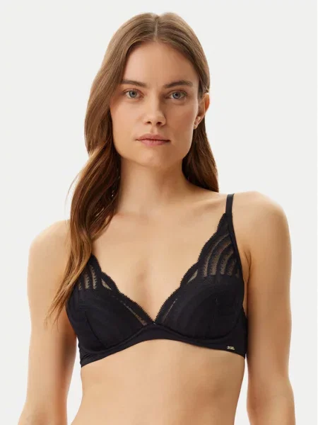 BOSS Nedrček s kostjo črna