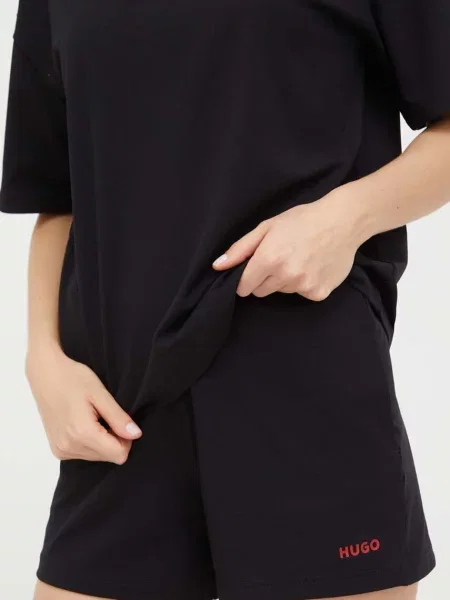 Kratke hlače lounge HUGO črna