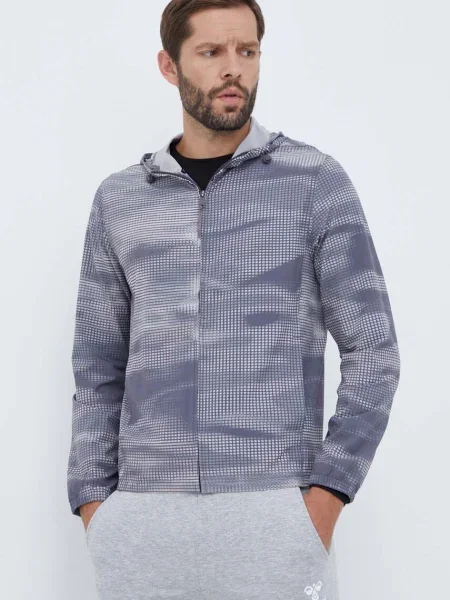 Ветровка Calvin Klein Performance преходен модел сиво