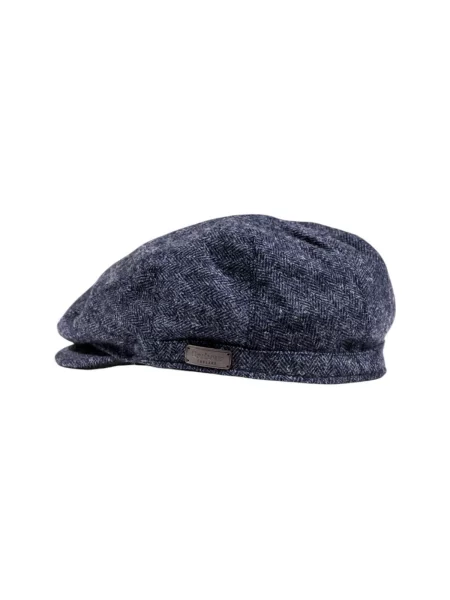 Lapos talpú sapka Barbour kék