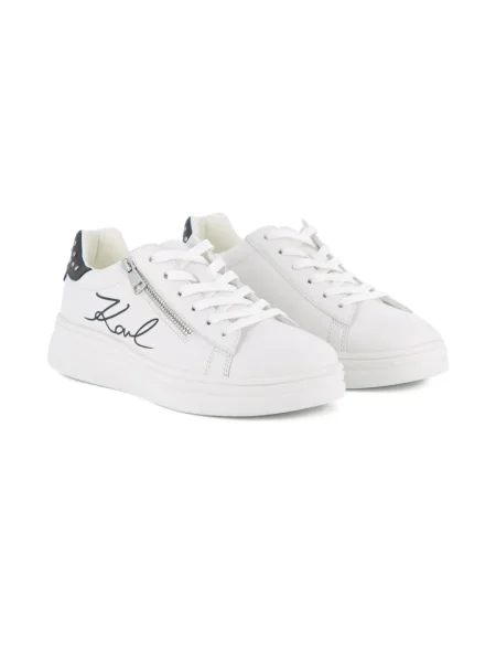 Sneakersy dziecięce Karl Lagerfeld białe