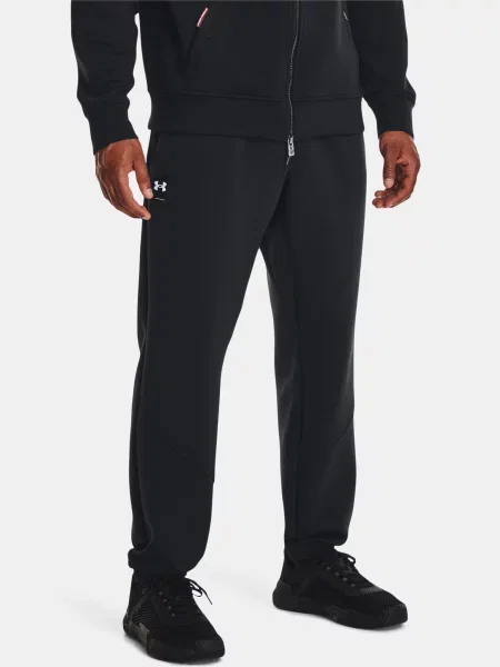 Pantaloni de jogging Under Armour tricotate negru