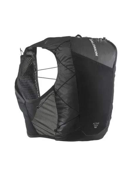 Salomon Яке без ръкави за бягане Active Skin 12 No Flasks черен