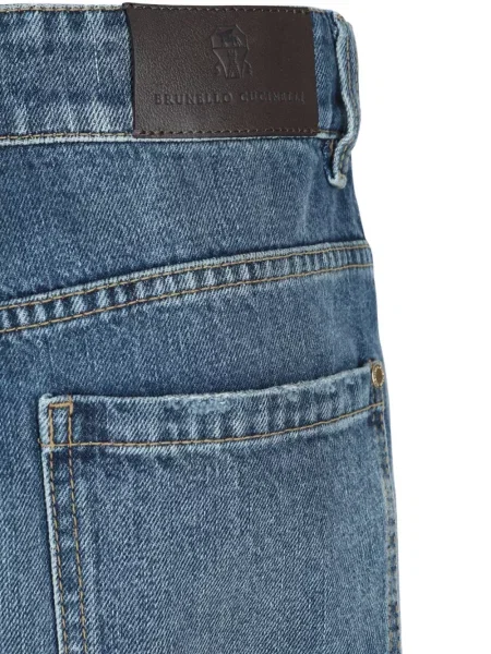 Blugi Brunello Cucinelli albastru