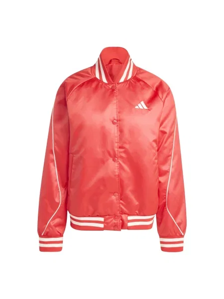 ADIDAS SPORTSWEAR Geacă sport STADIUM deschis / alb roșu