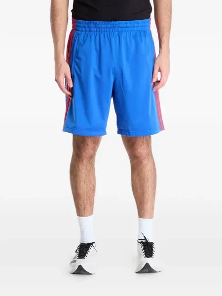 Pantaloni scurți Adidas cu dungi albastru