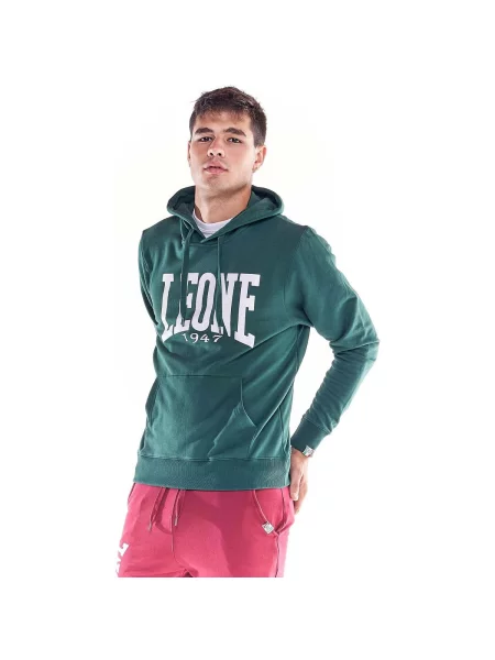Hanorac din fleece Leone 1947 din fleece verde