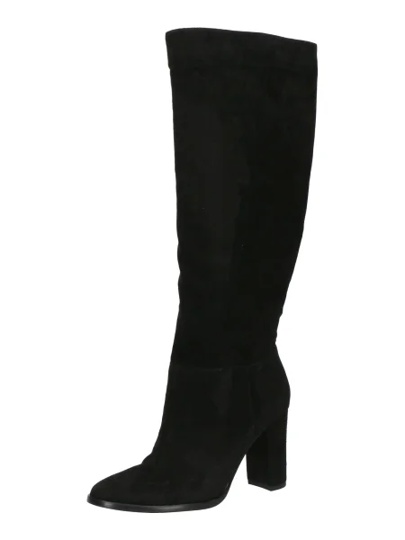 Lauren Ralph Lauren cizme din piele intoarsa Artizan Tall negru