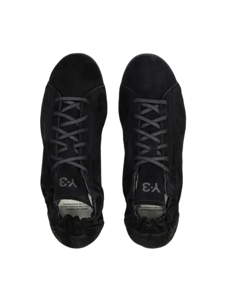 Sneakersy Y-3 skórzane czarne