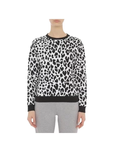 Dzianinowa bluza Moschino czarna
