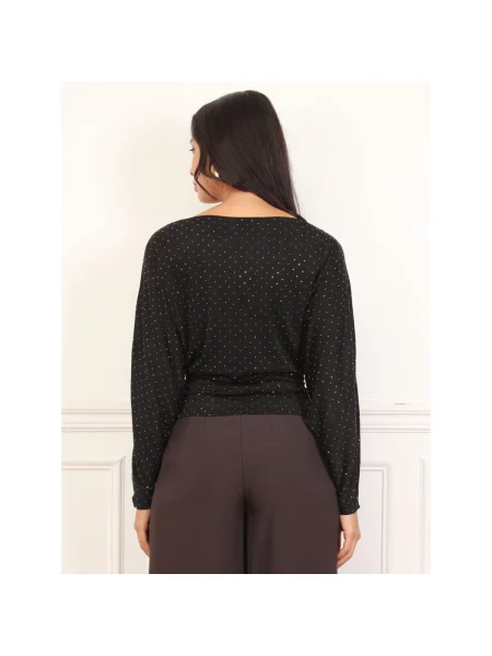 Top La Modeuse crna