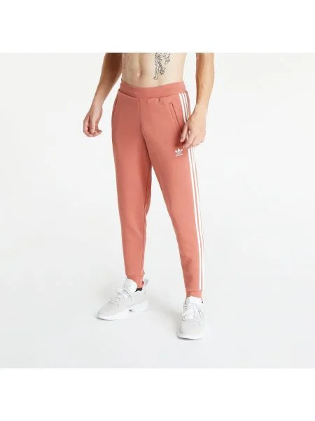 Pantaloni de jogging Adidas Originals cu dungi roz