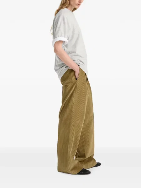 Tricou Róhe din jerseu gri