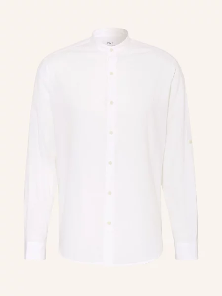 Paul Košile Slim Fit Se Stojáčkem bílá