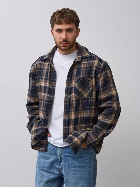 Сорочка ISSA Plus мультиколор