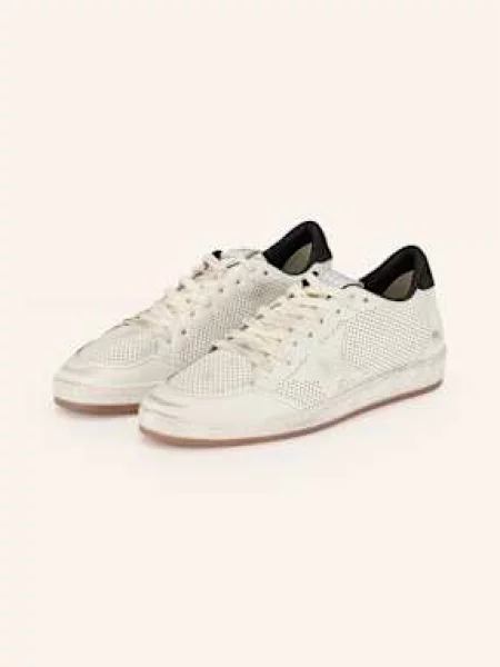 Golden Goose Sneakersy Ball Star weiss białe