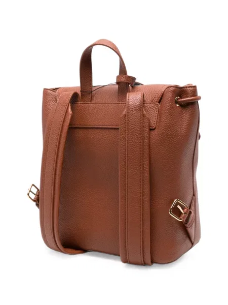 Rucsac Love Moschino cu autograf maro