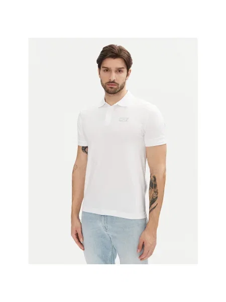 Emporio Armani Pólóing PJVQZ Regular Fit fehér