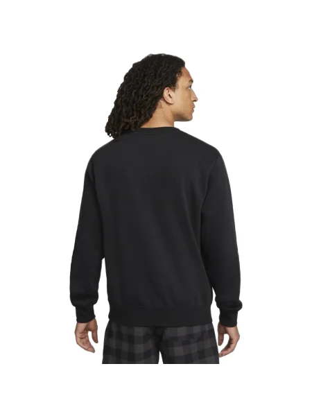 Fleece fleece melegítő felső Nike fekete