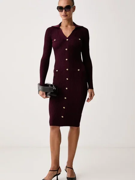 Marciano by Guess rochie cu vâscoză LIMA