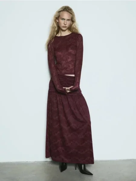 Кружевной лонгслив Reserved