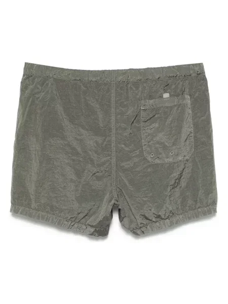 Pantaloni scurți Stone Island cu strasuri verde