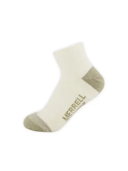 MERRELL Șosete sport oliv / lână alb