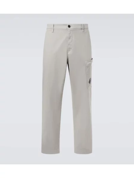 Pantaloni cargo C.p. Company din satin gri