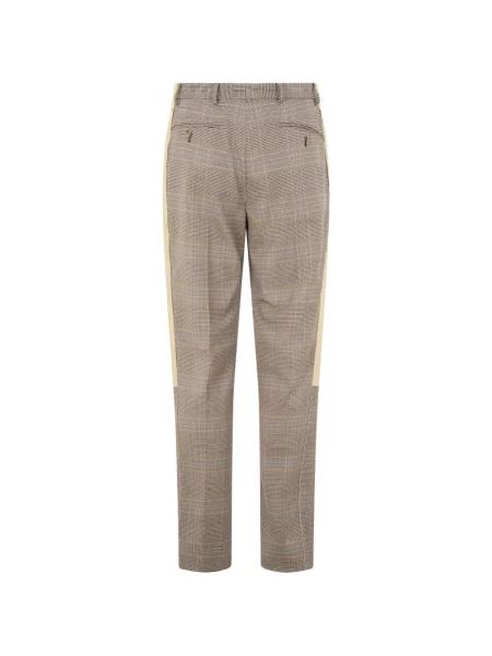 Pantaloni Moschino cu dungi maro