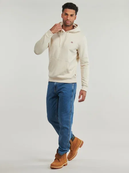 Hanorac cu glugă Dickies alb