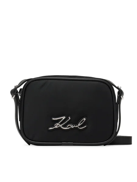 Kabelka Karl Lagerfeld K/Signature čierna