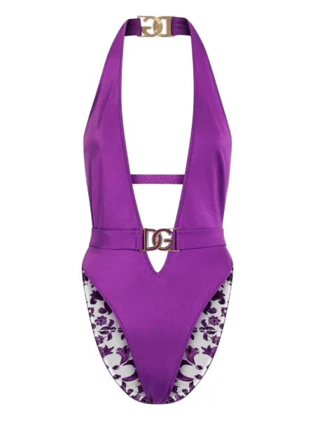 Costum de baie Dolce & Gabbana violet