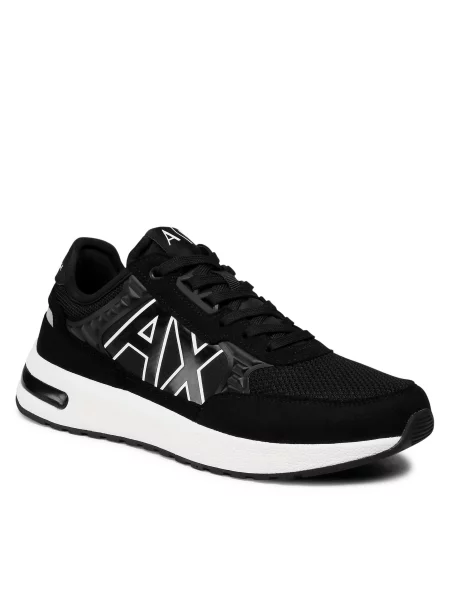Tenisice Armani Exchange Black crna