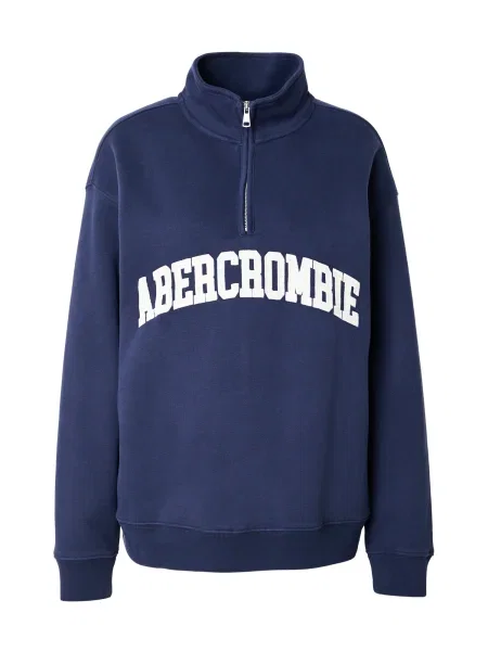 Geacă Abercrombie & Fitch alb