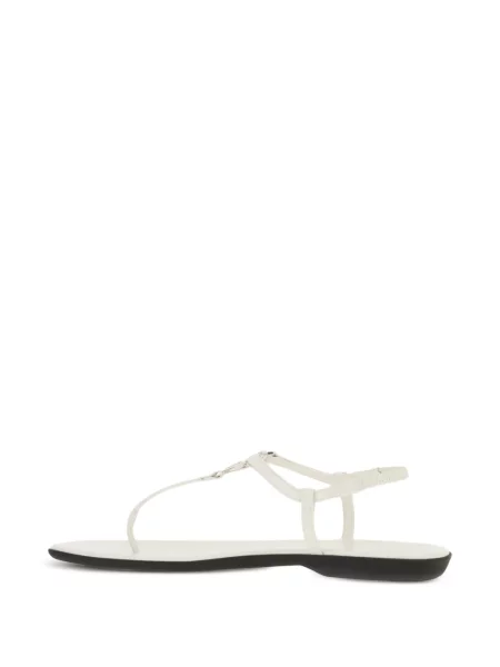 Sandale Gucci din piele alb