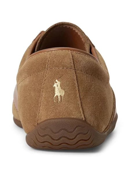 Замшевые кроссовки Polo Ralph Lauren
