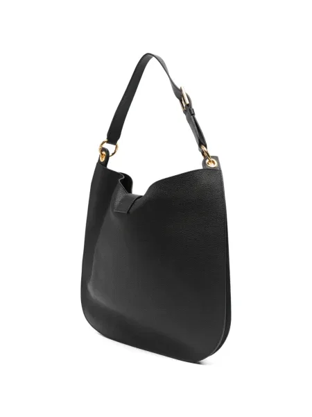 Geanta de piele Tom Ford din piele negru