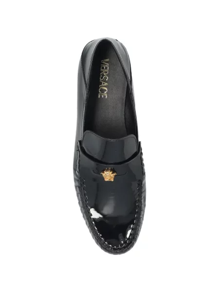 Loaferice Versace crna