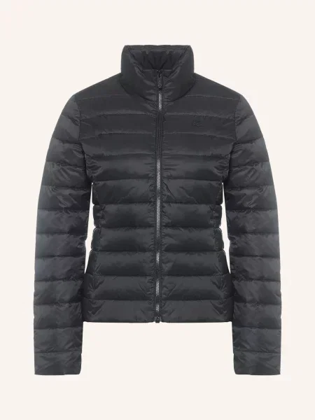 Lacoste Kurtka Pikowana schwarz czarna