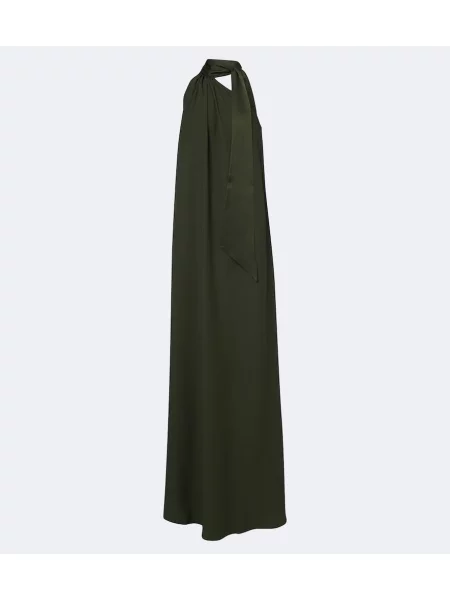 Rochie Taller Marmo cu un umăr gol verde