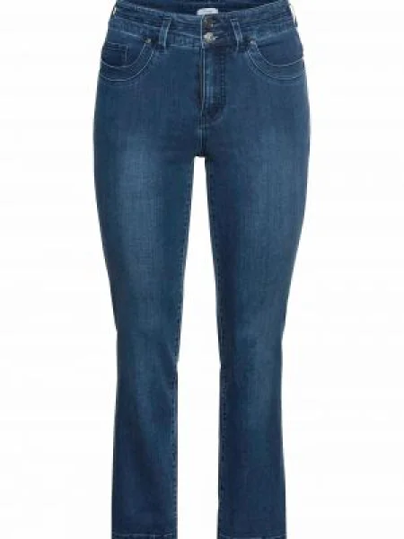 SHEEGO Jeans Manuela denim albastru