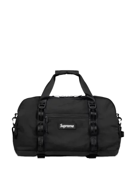 Geantă Supreme cu autograf negru