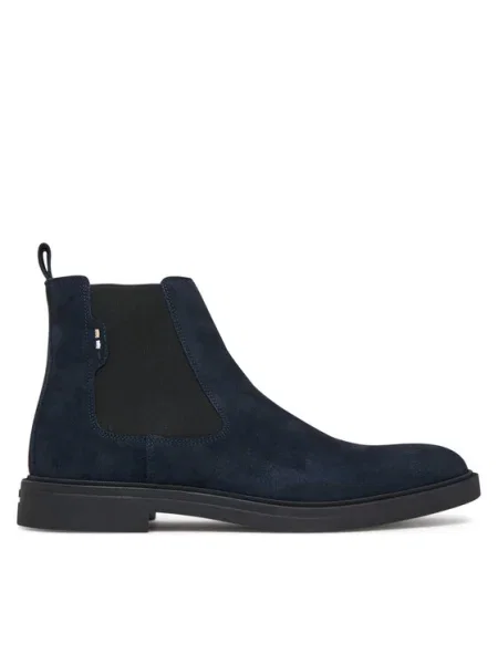 BOSS Ghete Jodhpur Calev Bleumarin negru
