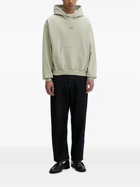 Hanorac cu glugă Filling Pieces verde