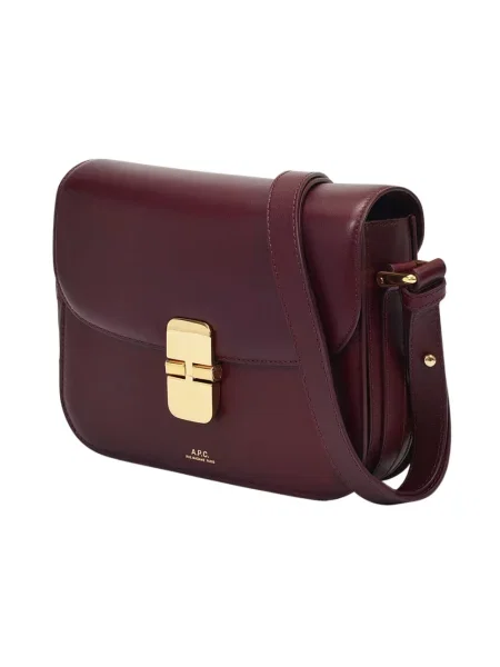 Torebka A.p.c. bordowa